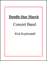 Doodle Star March Concert Band sheet music cover